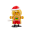 41272 - Animale meccanico automatico - Xmas family - Pain d’épices