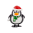 41272 - Mechanisches Tier Automat - Xmas family - Pingouin