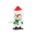41272 - Muñeco mecánico saltarín - Xmas family - Snowman