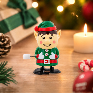 Automate mécanique sauteur - Xmas family