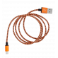 32135 - USB-Kabel für iPhone - Vintage - Orange