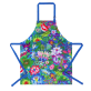 41106 - Tablier avec poche - Maestro 2 - Fleurs d\'eau