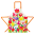 41106 - Delantal con bolsillo – Maestro 2 - Tulipes
