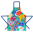 41106 - Apron with pocket – Maestro 2 - Bouquet