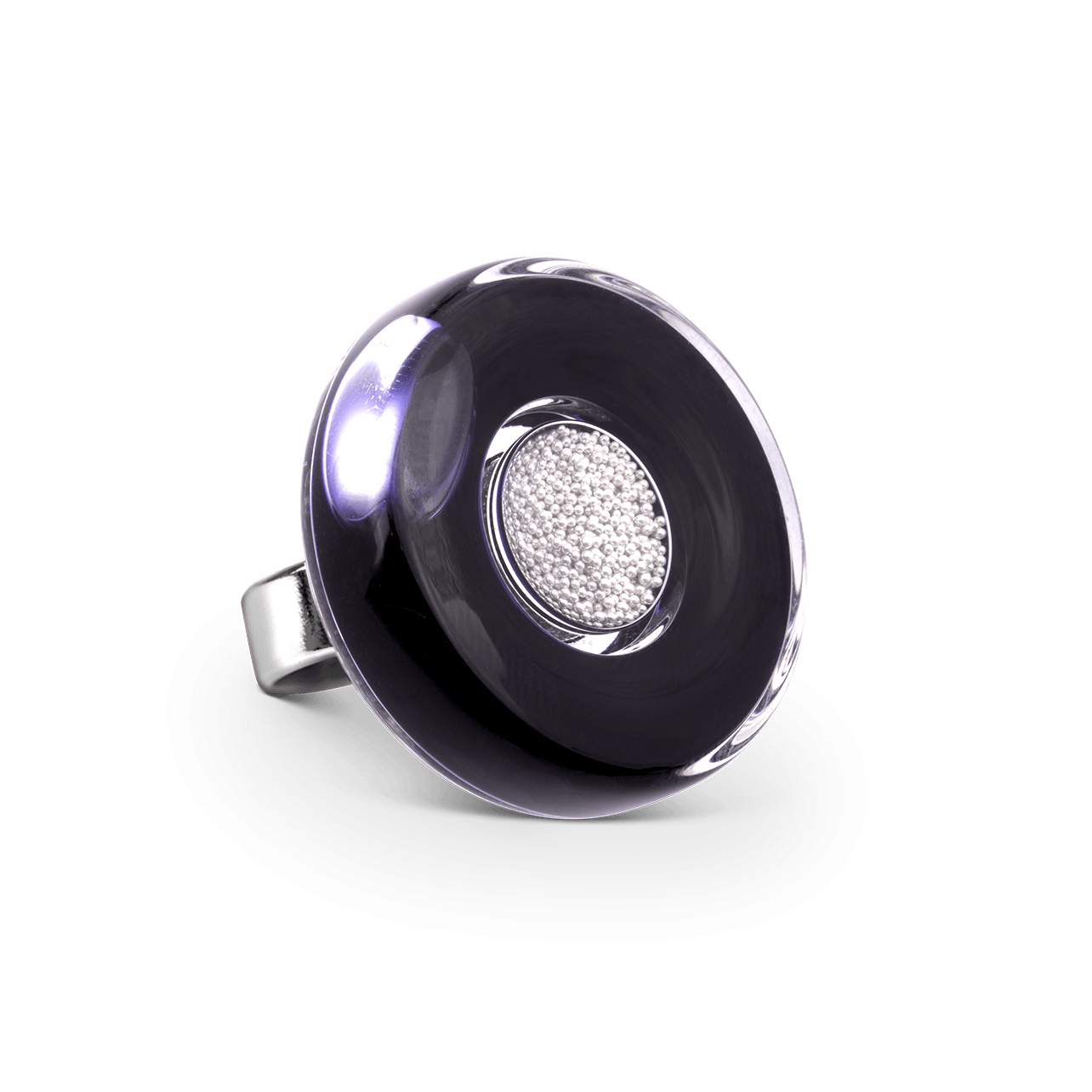 Bague De Verre De Montre – Diamètre 31.6 Mm, Noire (TENA & BUTTY, Neuf)