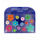 34208 - Stickers histoires  - Adhesive Stories - Blue Flower