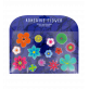 34208 - Stickers histoires repositionnables - Adhesive Stories - Blue Flower