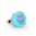 34377 - Glass ring - Duo Mini - Bleu lagon