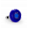 34377 - Bague en verre soufflée - Duo Mini - Bleu Foncé