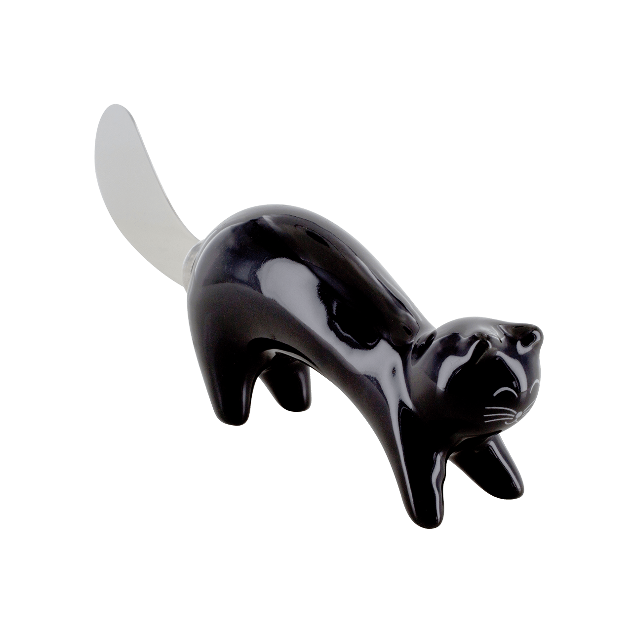 Butter knife original and design Ponpon Black Pylones