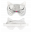 34903 - Eye mask - My pearls - White Cat