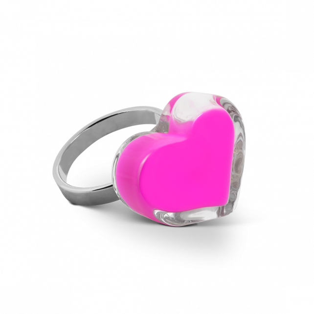 Pink plastic ring hotsell