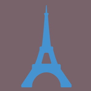 Tour Eiffel Bleue