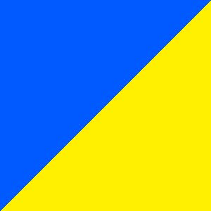 Bleu / Jaune