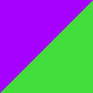 Violet / Vert Clair