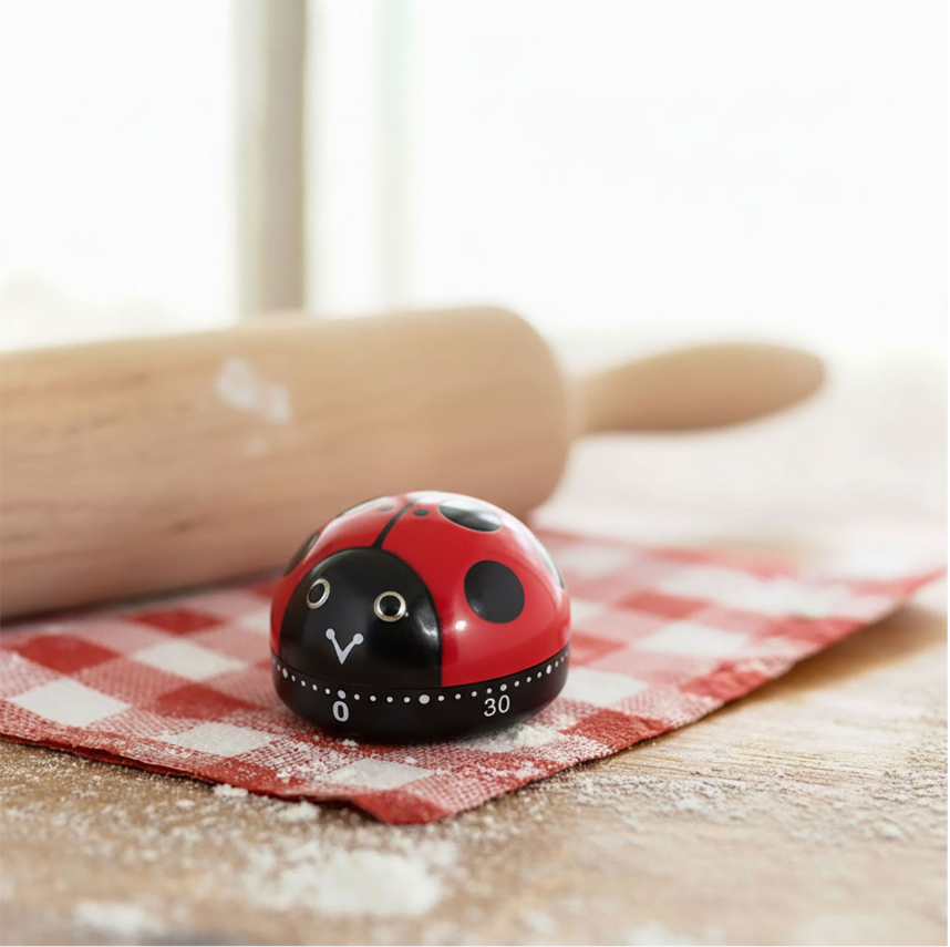 Minuteur de cuisine - On Time Coccinelle