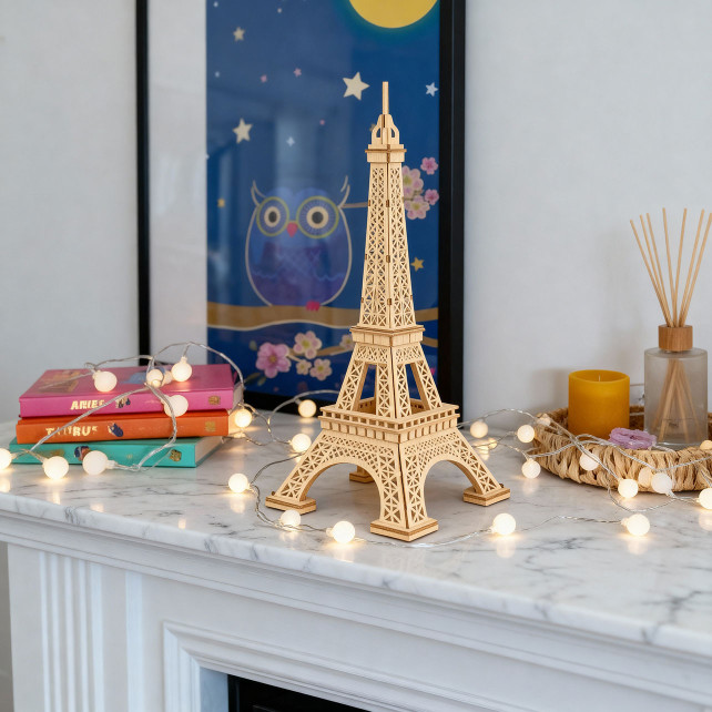 Puzzle 3d Tour eiffel