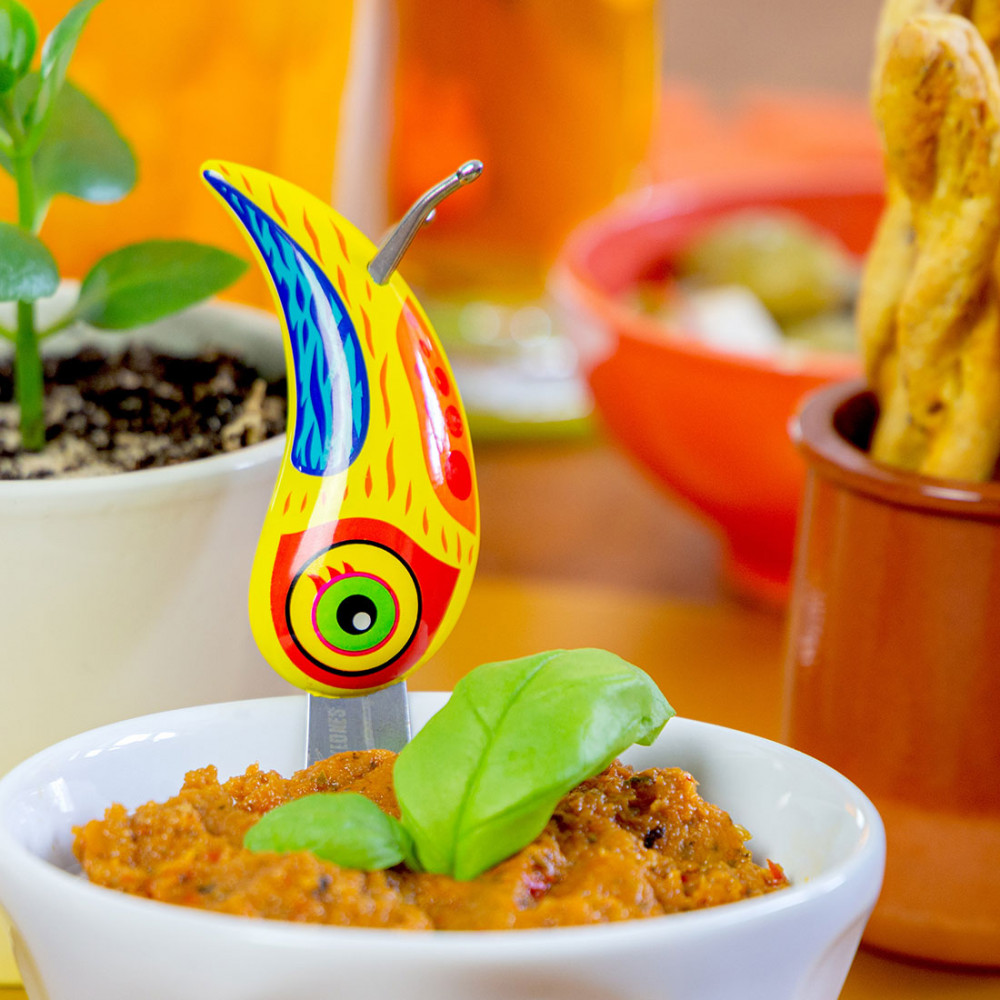 Butter knife original and design Fanfaron Blue 2 Pylones