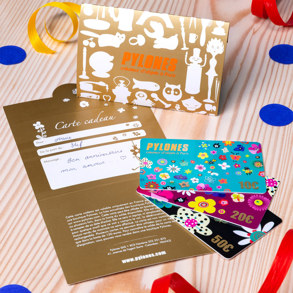 Carte Cadeau Pylones 20 € Pylones