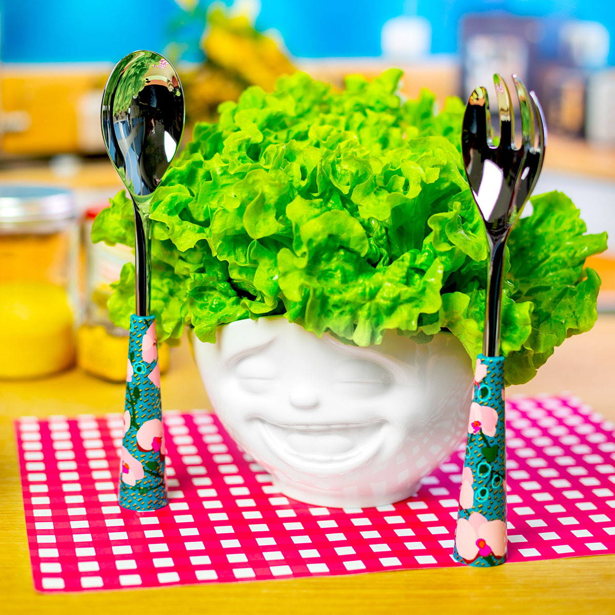 Very big bowl / Salad bowl Emotion Greedy Pylones