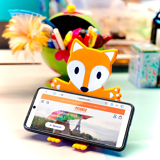 Support téléphone bureau - Ani-stand