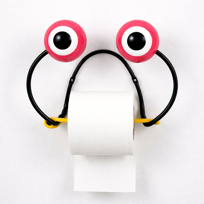 Dérouleur de papier toilette WC - QI