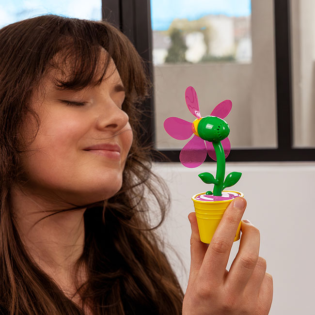 Ventilateur rechargeable - Ventifleur