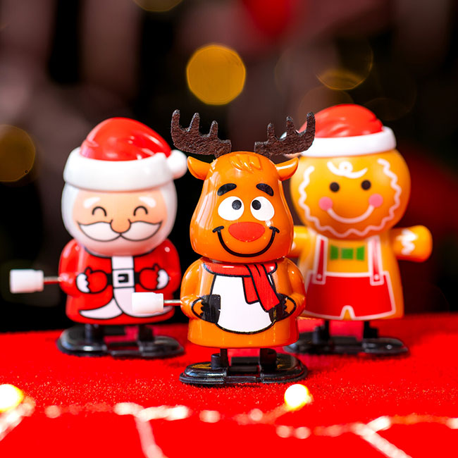 Automate mécanique sauteur - Xmas family